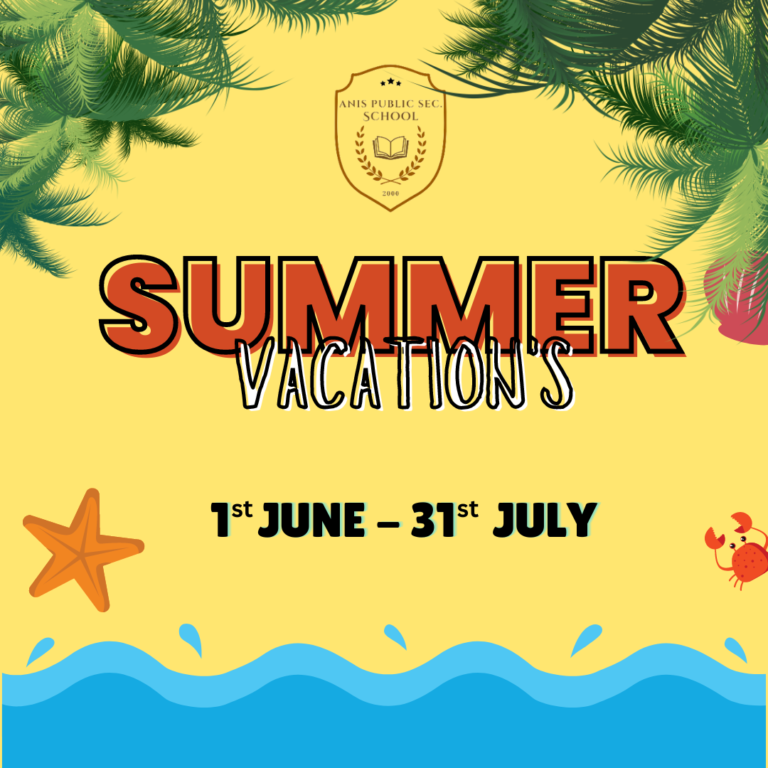 Summer Vacation Holidays 2024